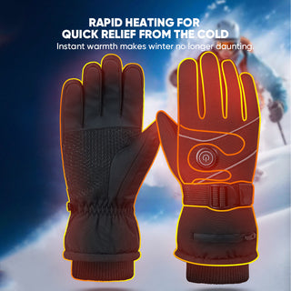 Sakerplus® Waterproof & Windproof Rechargeable Heated Gloves