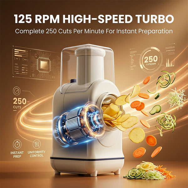 Sakerplus® 3-in-1 Electric Vegetable Slicer