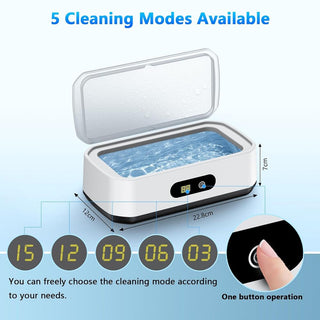 Sakerplus® Large Capacity Ultrasonic Jewelry Cleaner