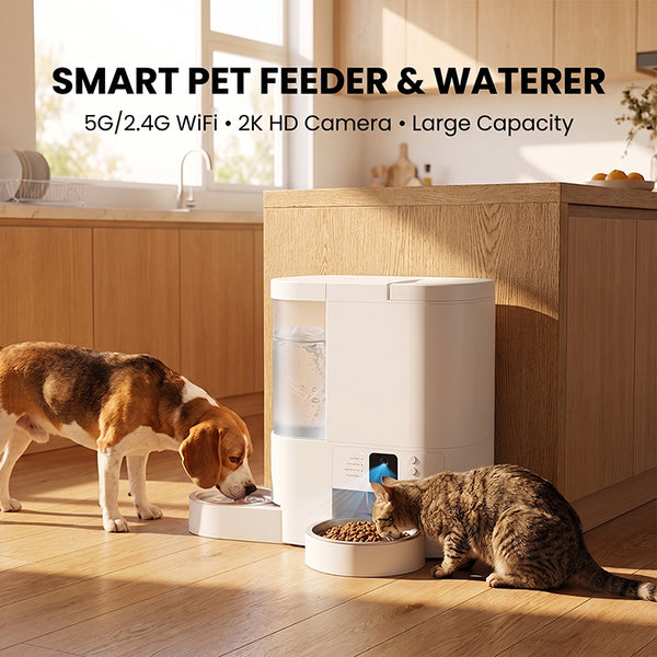 Sakerplus® Smart Automatic Pet Feeder Camera