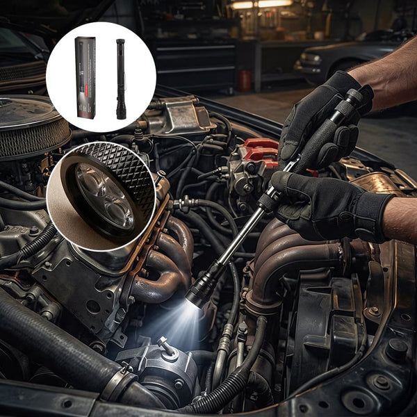 Sakerplus® Outdoor Flexible-Neck Work Flashlight