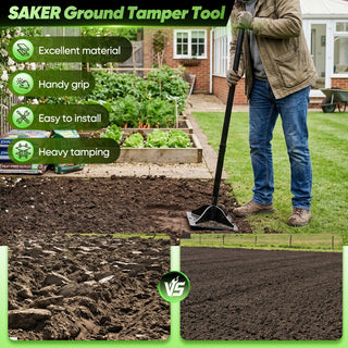 Sakerplus® Heavy Duty Ground Tamper Tool