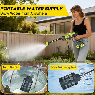 Sakerplus® Cordless Pressure Washer Gun