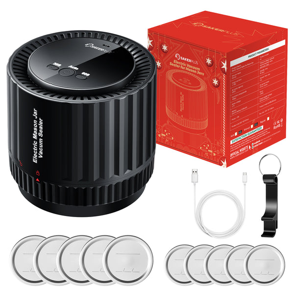 SakerPlus Electric Mason Jar Vacuum Sealer