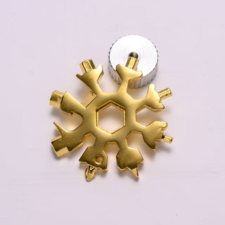 Sakerplus 18-in-1 Stainless Steel Snowflakes Multi-tool