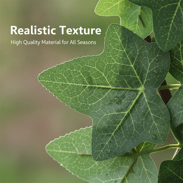 Sakerplus® Expandable Artificial Faux Ivy Privacy Fence