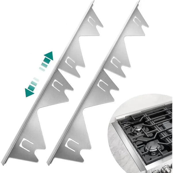 Sakerplus® Adjustable Stainless Steel Stove Gap Cover