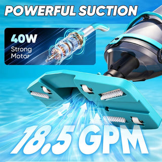 Sakerplus® Cordless Handheld Pool Vacuum Cleaner
