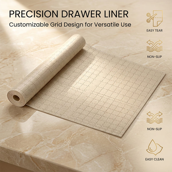 Sakerplus® Tearable Non-Slip Drawer Liner
