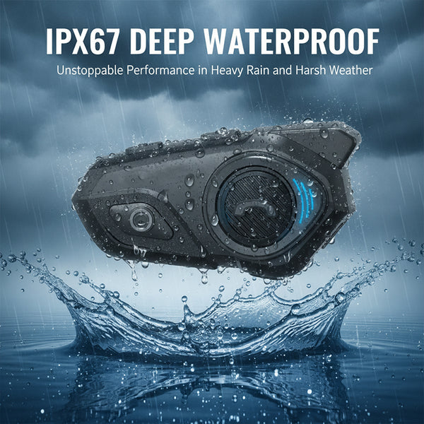 Sakerplus® Bluetooth Motorcycle Helmet Intercom System
