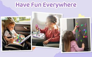 Sakerplus Magnetic Tiles Building Blocks Set