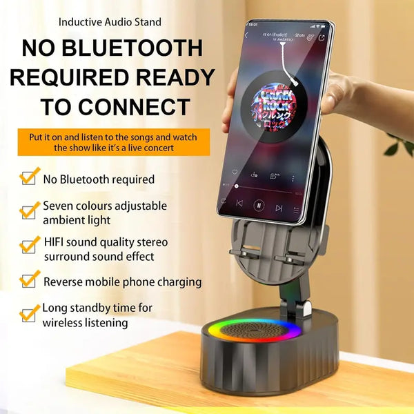 Sakerplus® 5-in-1 Induction Speaker Phone Stand
