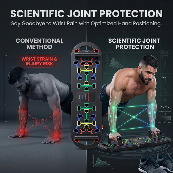 Sakerplus® Foldable Push Up Board Workout System