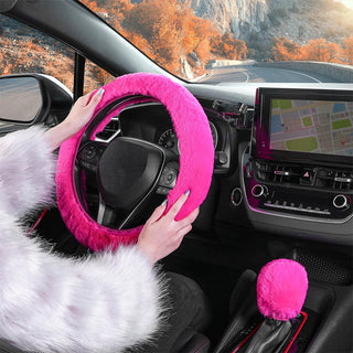 Sakerplus® Fluffy Car Seat Cover Full Set