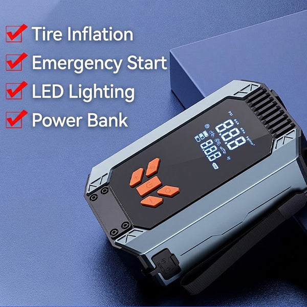 Sakerplus® Portable Cordless Digital Tire Inflator