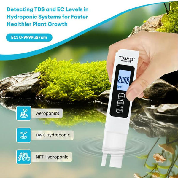 Probador de agua digital TDS EC Sakerplus®