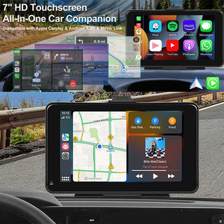 Sakerplus® Wireless CarPlay Portable Touchscreen Stereo