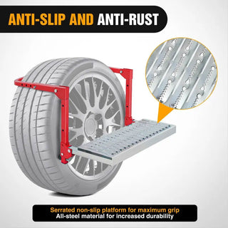 Sakerplus® Heavy Duty Folding Tire Step