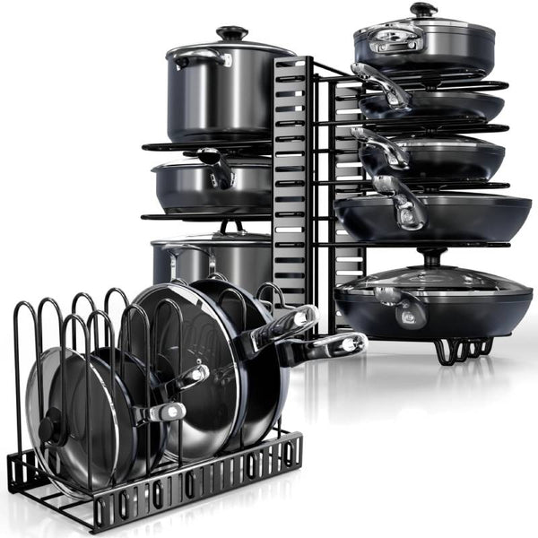 Sakerplus® Adjustable Pan Organizer