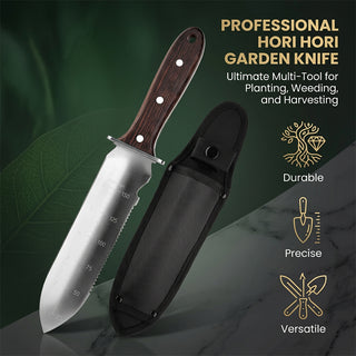 Sakerplus® Garden Multi-Purpose Stainless Steel Hori Knife