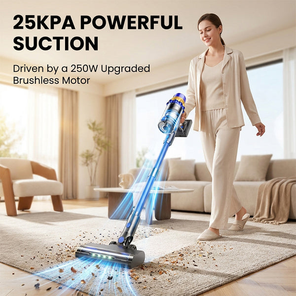 Sakerplus® Rechargeable Cordless Stick Vacuum Cleaner