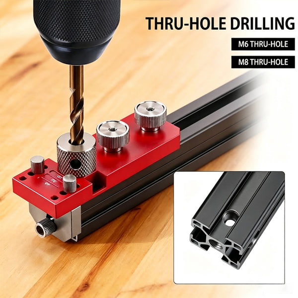 Sakerplus® Aluminum Profile Drilling Tapping Jig