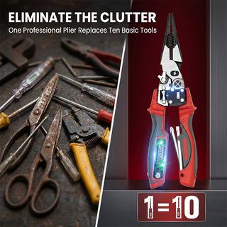 Sakerplus® Wire Stripping And Testing Pliers