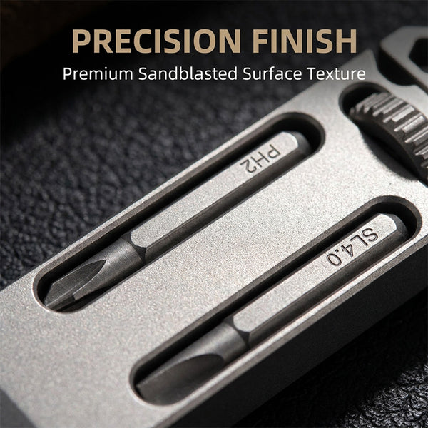 Sakerplus® Titanium Alloy Multifunction Pocket Pry Bar