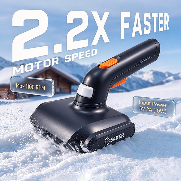 Saker® Cordless Winter Car Windshield Ice Scraper