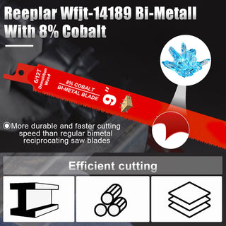 Sakerplus Pack of 6-Inch Metal Sawzall Blades