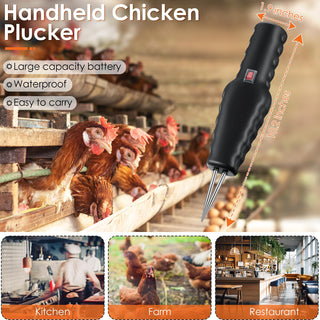 Sakerplus® Portable Electric Handheld Chicken Plucker