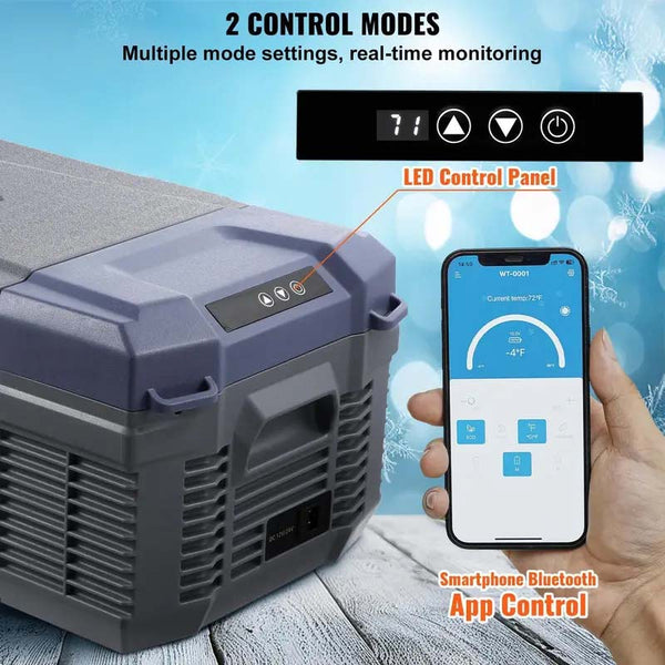 Sakerplus® Portable Car Refrigerator Freezer Cooler