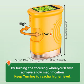 Sakerplus 1000X Handheld Digital Microscope