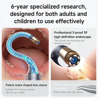 Sakerplus® Ear Wax Removal Tool Camera