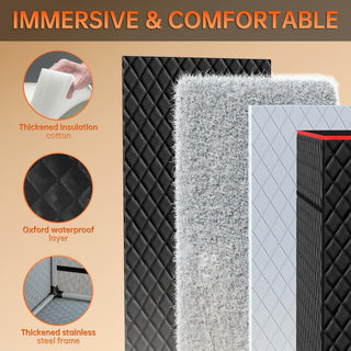 Sakerplus® Portable Sauna Box Home Set