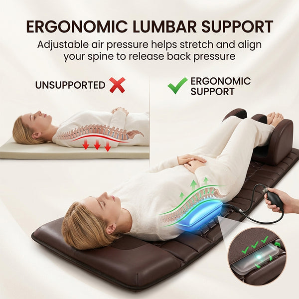 Sakerplus® Full Body Massage Chair Pad