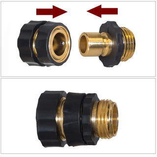 Sakerplus® Quick Garden Hose Connector Set