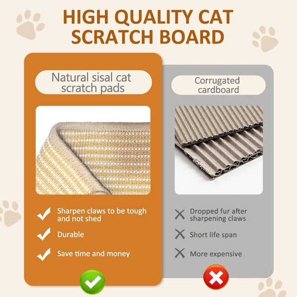 Sakerplus® Cat Scratch Board Lounge Chair