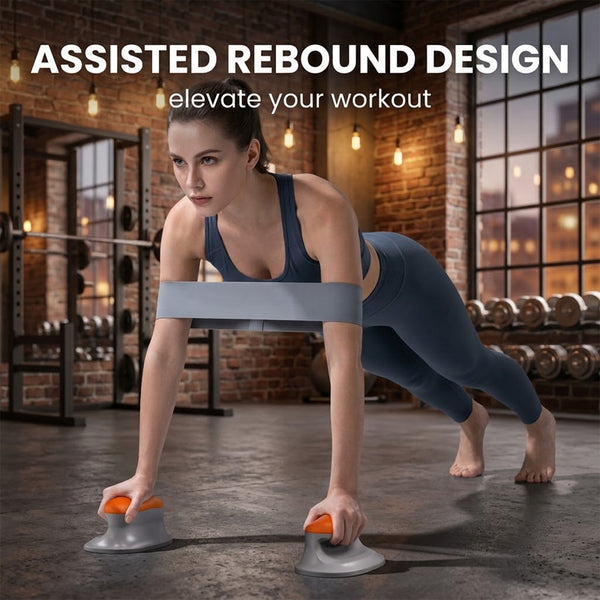 Sakerplus® Ergonomic Push Up Bars With Mat
