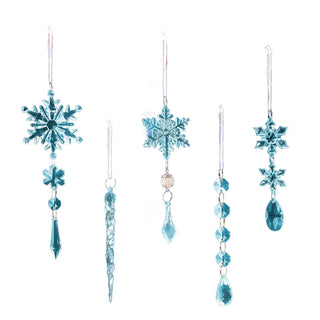 Sakerplus® Acrylic Crystal Christmas Ornaments