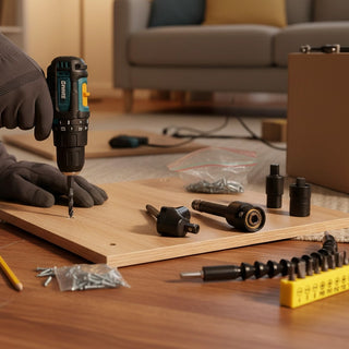 Sakerplus® 17Pcs Flexible Right Angle Drill Attachment