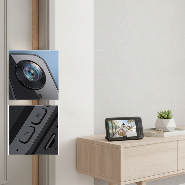 Sakerplus® Smart Video Doorbell With Indoor Display