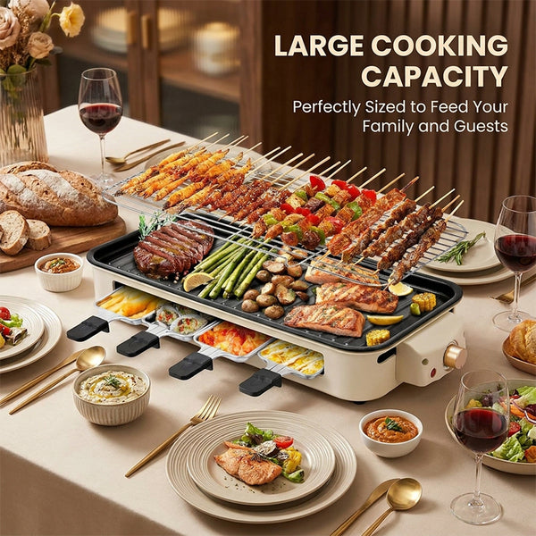 Sakerplus® Indoor Smokeless Electric Grill Cooking Appliance