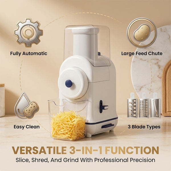 Sakerplus® 3-in-1 Electric Vegetable Slicer
