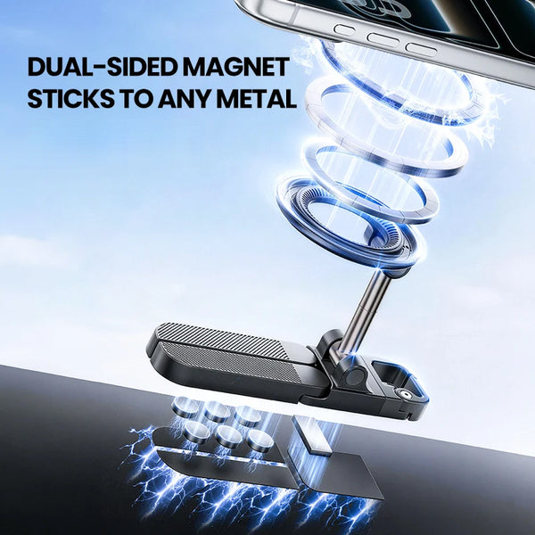 Sakerplus® Foldable Dual-Sided Magnetic Phone Stand
