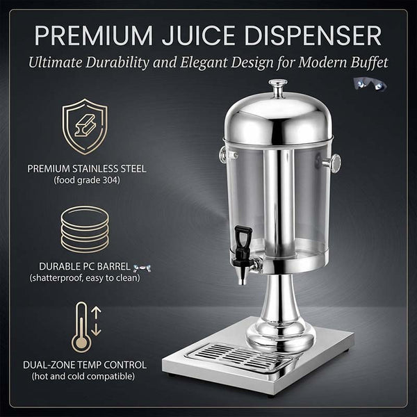 Sakerplus® Stainless Steel Cold Drink Dispenser