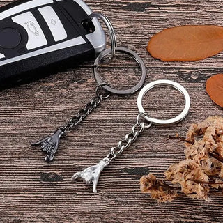 Sakerplus® Couples Hand In Hand Keychain Set