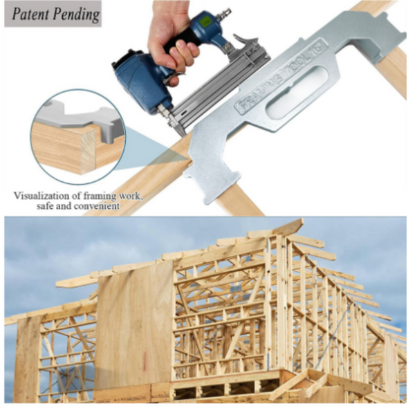 Sakerplus® Woodworking Stud Framing Layout Clamp