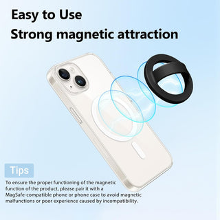 Sakerplus® Magnetic Silicone Phone Ring Grip