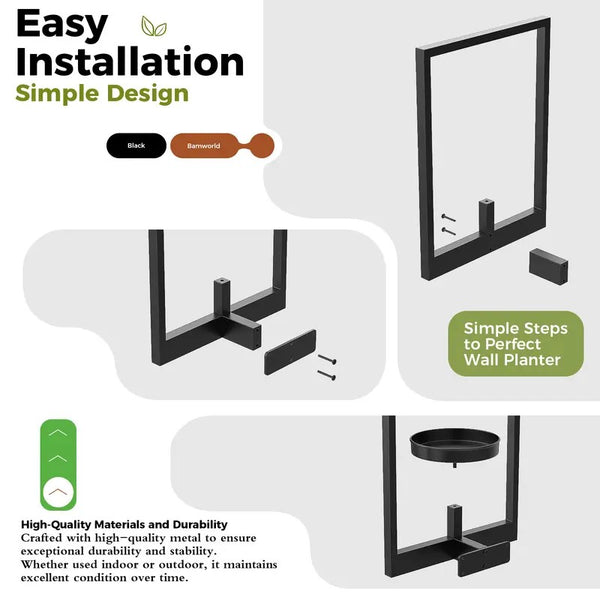 Sakerplus® Indoor Wall Mounted Plant Stand